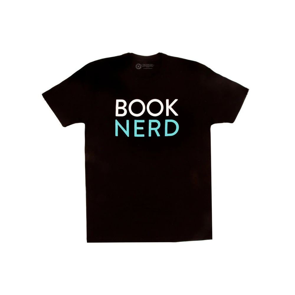 NWT Out of Print Book x Underlined Nerd Unisex T-Shirt size S
